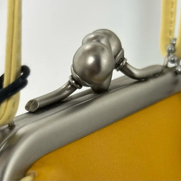 🦖 RARE Coach 1941 Rexy Dinosaur Kisslock Frame Bag in Glovetanned Leather - Picture 13 of 16